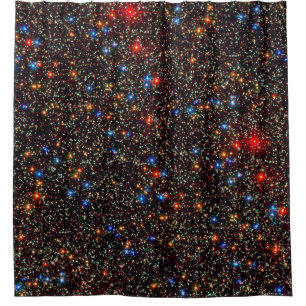 Deep Space Sparkles And Lights Shower Curtain