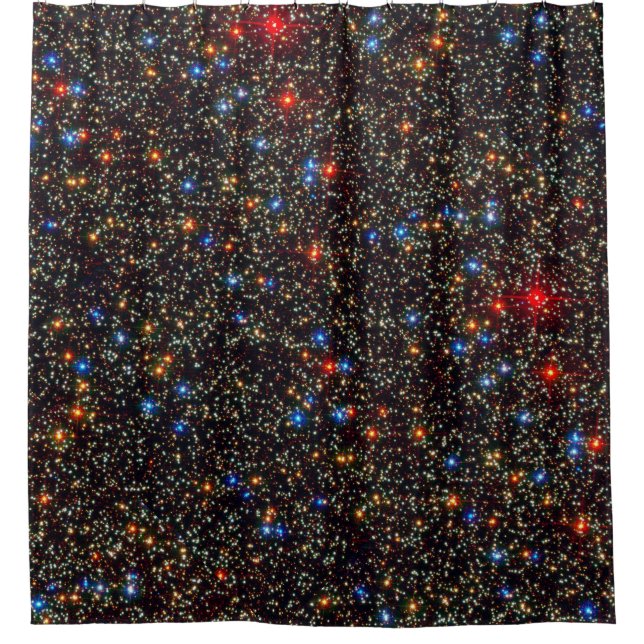 Deep Space Sparkles And Lights Shower Curtain (Front)