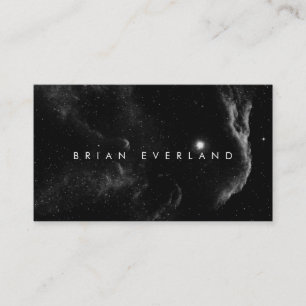 Deep Space Star Artist Profile Contact Appointment Card