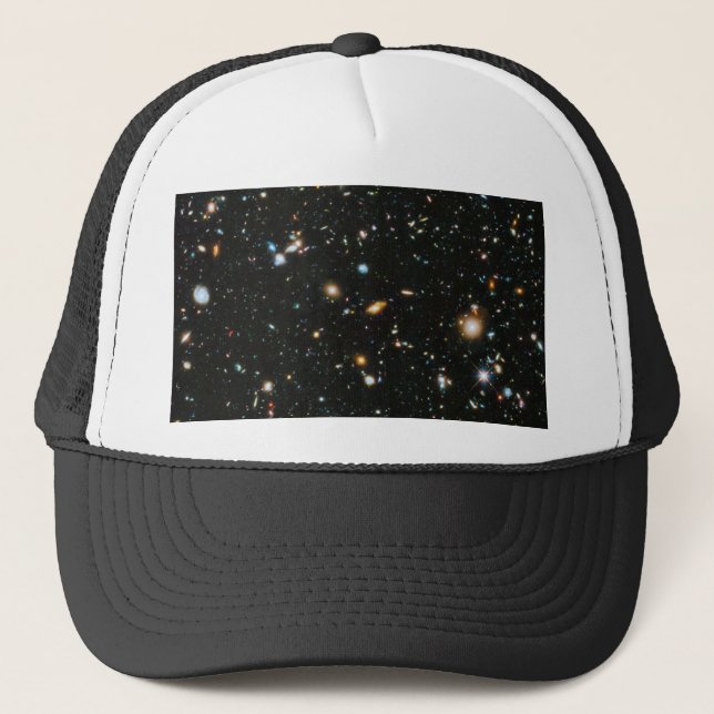Deep Space Stars and Galaxies Trucker Hat (Front)