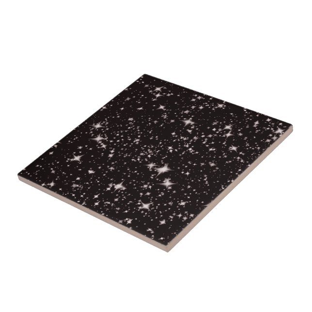 Deep space stars ceramic tile (Side)
