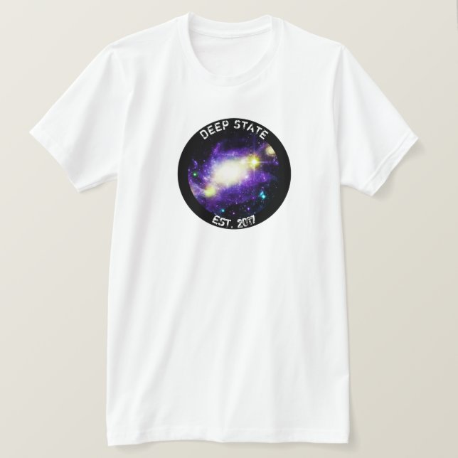 DEEP STATE EST. 2017 T-Shirt (Design Front)