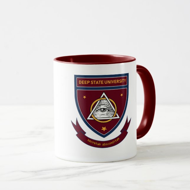 Deep State University Mug (Front Right)