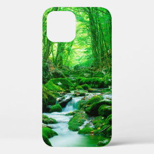 Deep summer woodforest,backwoods,deep,depth,flow,l iPhone 12 case