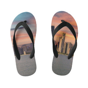 Deep Sunset Chicago Kid's Thongs