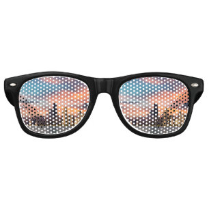 Deep Sunset Chicago Retro Sunglasses
