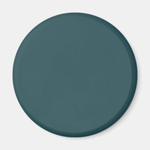 Deep Teal Solid Colour Magnet
