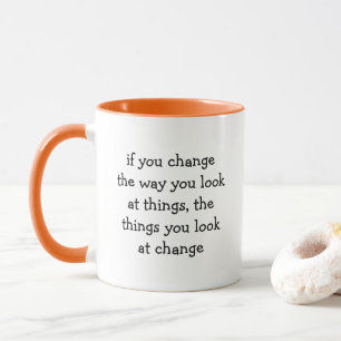 Deep Thought Quote Coffee Mug