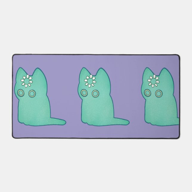 Deep Thoughts Desk Mat (Front)