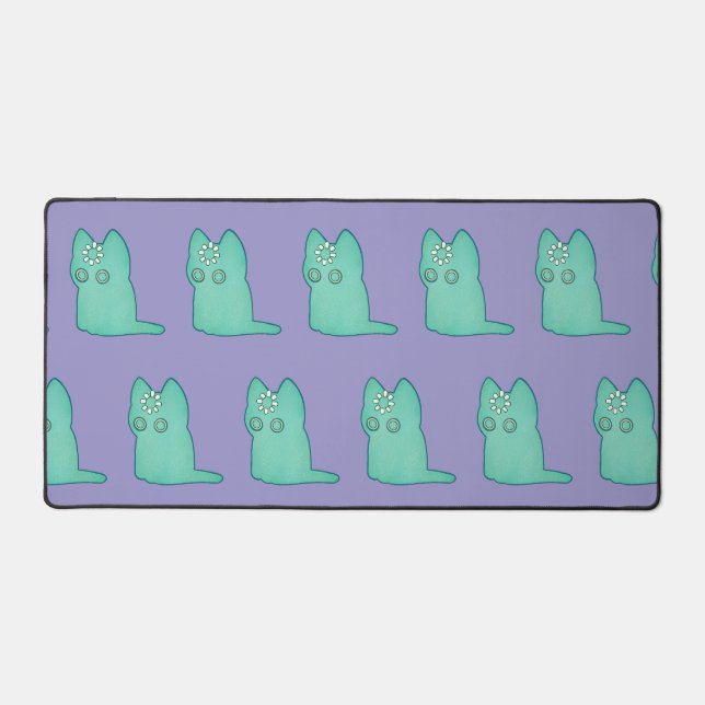 Deep Thoughts Desk Mat (Front)