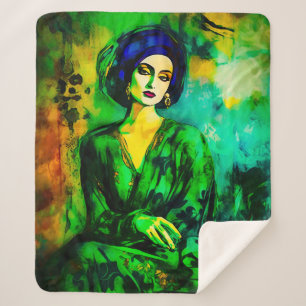 Deep Thoughts Sherpa Blanket