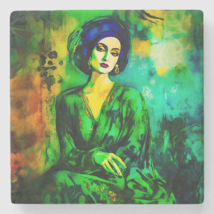 Deep Thoughts Stone Coaster