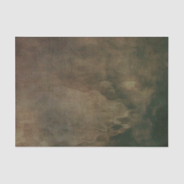 Deep umber brown wrinkled parchment paper (Front)