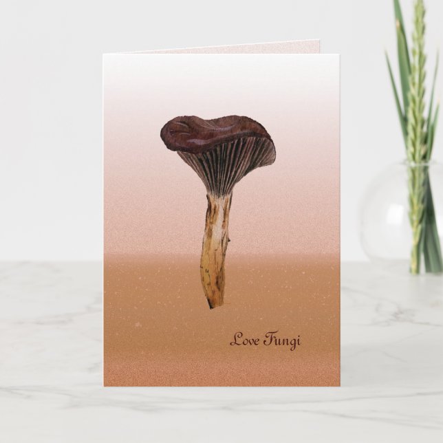 Deep Velvet Fungus (add photo inside) Card (Front)