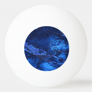"Deep Water" Abstract Ping Pong Ball