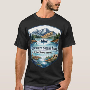 Deep Water Keeps Fishing Secrets T-Shirt