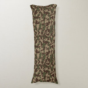 Deep Wood Camouflage Body Cushion