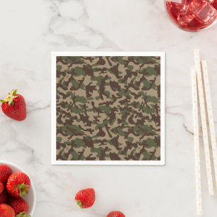 Deep Wood Camouflage  Napkin