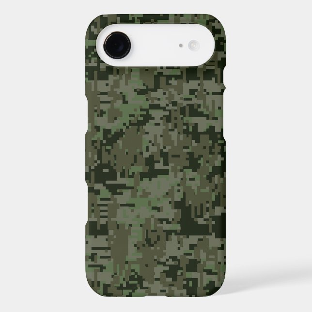 Deep Woods Digital Camouflage Camo Pattern Case-Mate iPhone Case (Back)