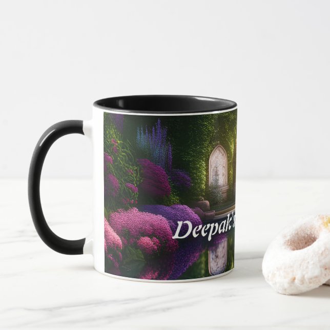 Deepak's Morning Tea Mug (With Donut)