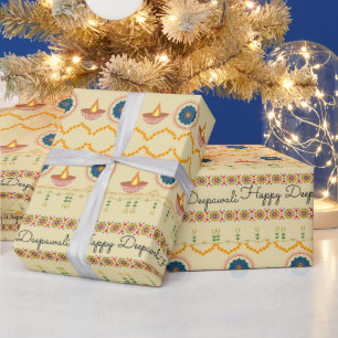 Deepawali" the festival of light wrapping paper
