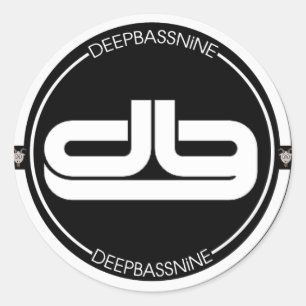 DEEPBASSNiNE Logo Sticker
