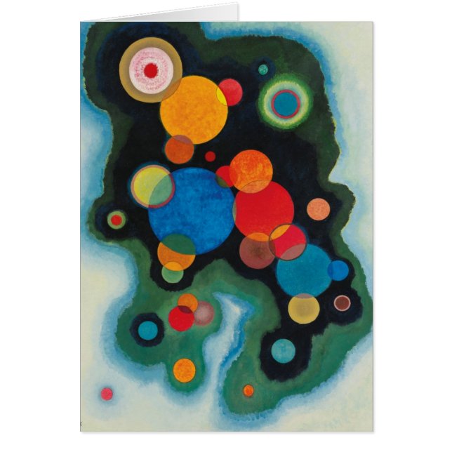 Deepened Impulse Abstract Oil on Canvas Kandinsky (Front)