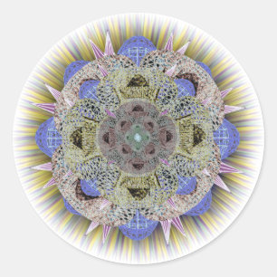 Deeper Arts Mandala Sticker