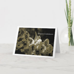 Deepest Condolences Card