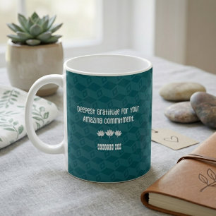 Deepest Gratitude Foster Care Customisable Coffee Mug
