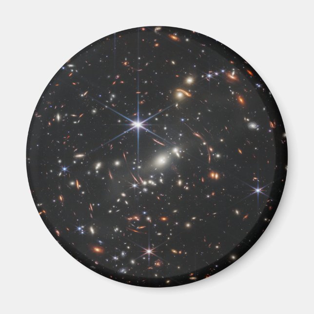 Deepest Infrared Image of the Universe | JWST Magnet (Front)