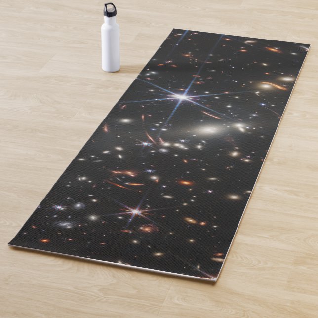 Deepest Infrared Image of the Universe | JWST Yoga Mat (In Situ)