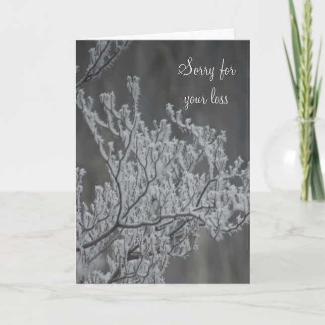 Deepest Sympathies Card (Front)