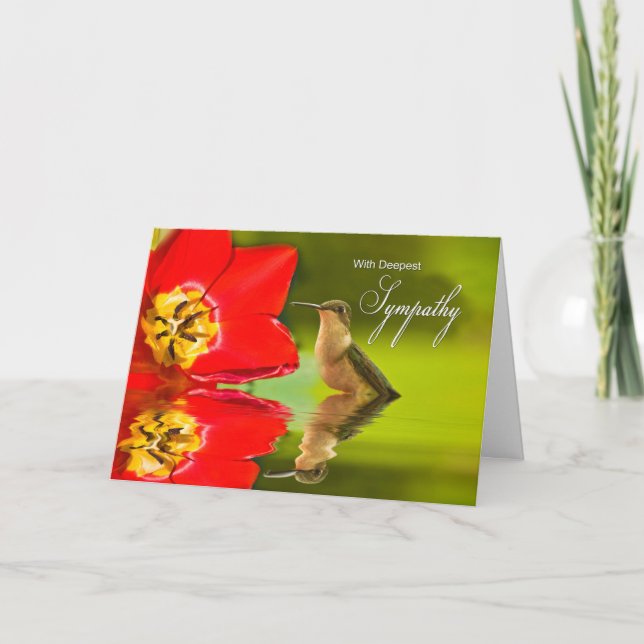 Deepest Sympathy Card (Front)