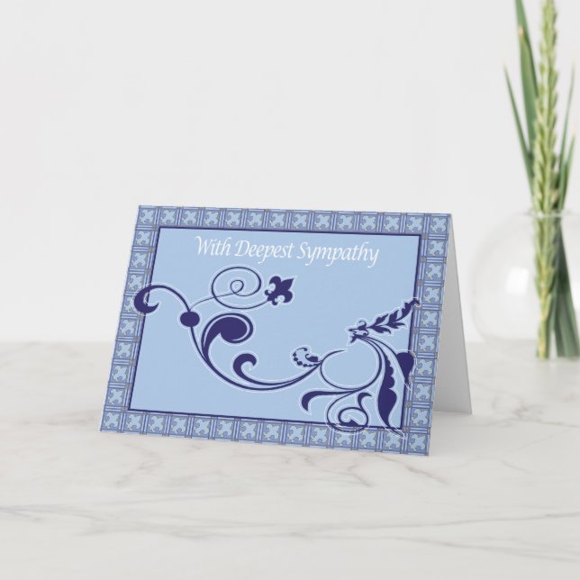 Deepest Sympathy Card (Front)