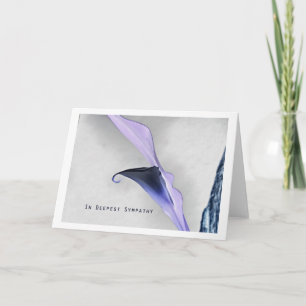 deepest sympathy card