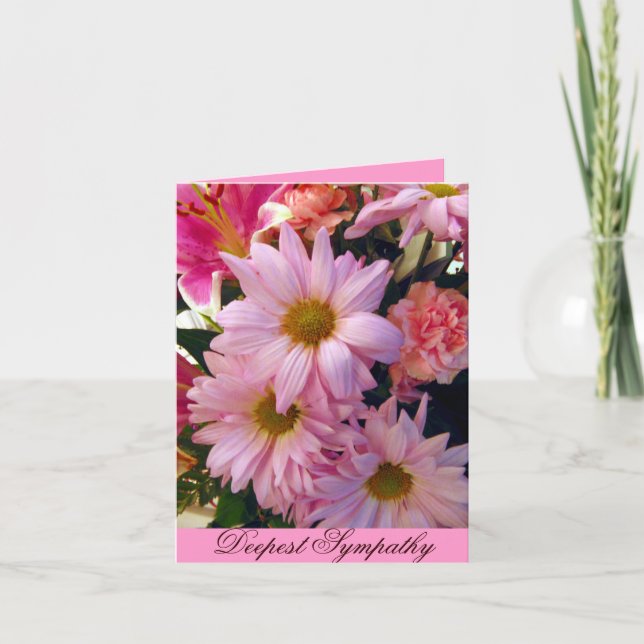 Deepest Sympathy Card (Front)