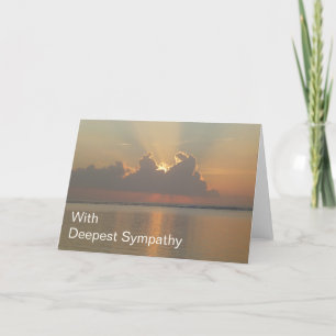 Deepest Sympathy Card for Condolences
