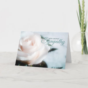 Deepest Sympathy Condolence Card