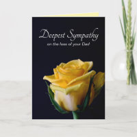 Deepest Sympathy | Loss of your Dad Father