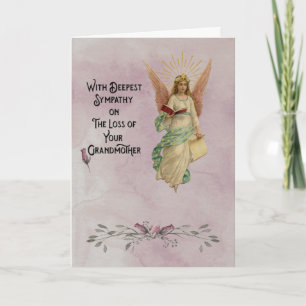 Deepest sympathy on the loss of your Grandmother Card