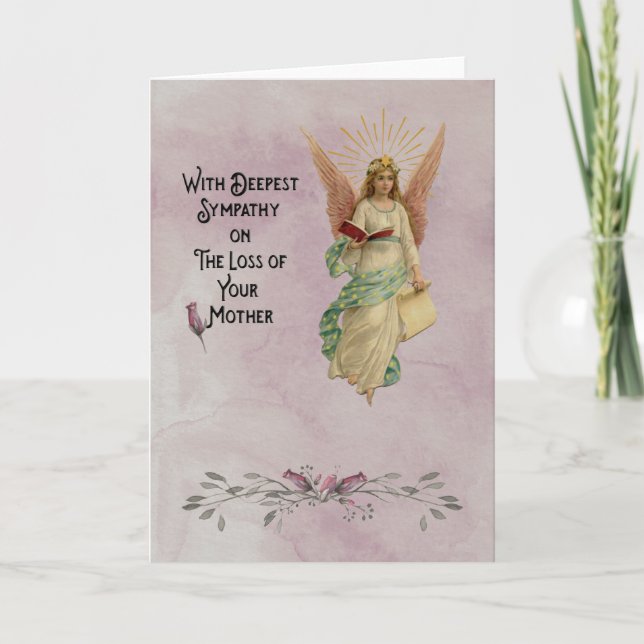 Deepest Sympathy on the loss of your Mother Card (Front)