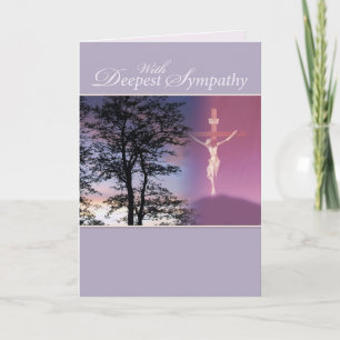 Deepest Sympathy, Religious Card