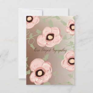 Deepest Sympathy RSVP Card