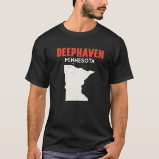 Deephaven Minnesota USA State America Travel Minne T-Shirt