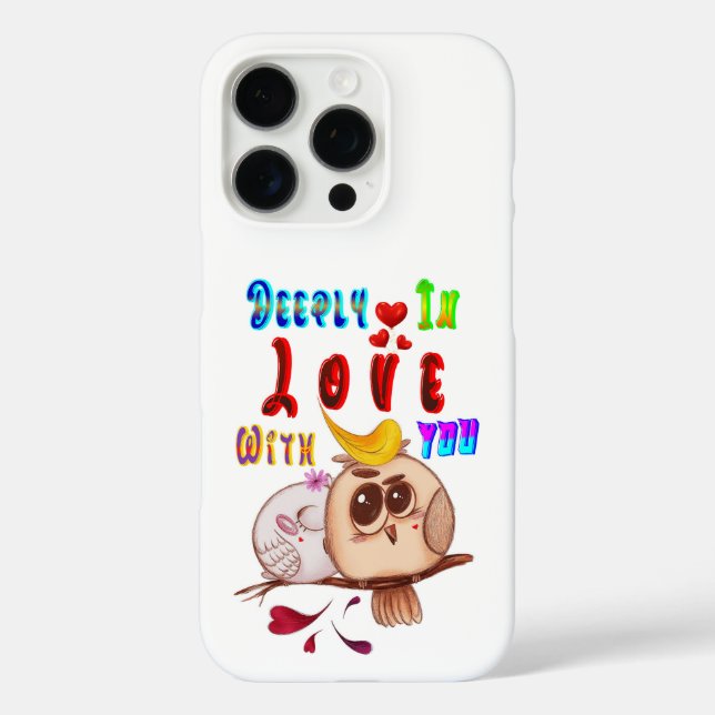 Deeply In Love With You Case-Mate iPhone Case (Back)