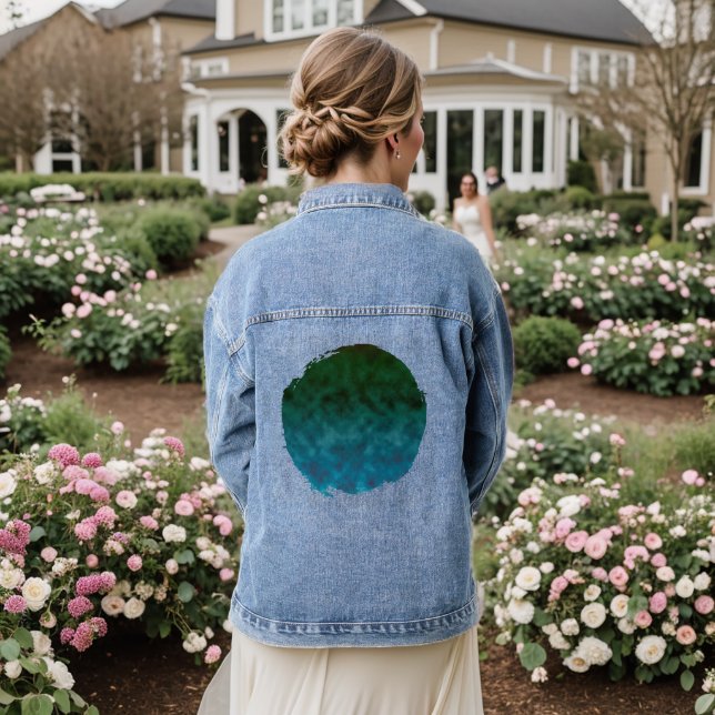 Deepwater Canopy Denim Jacket (Wedding Back)