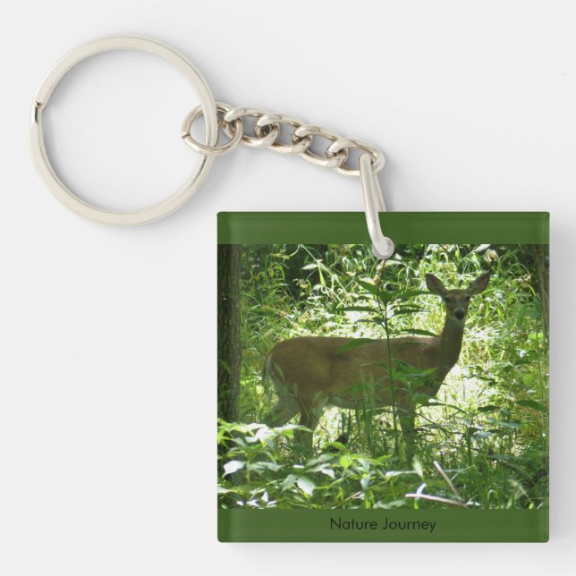 Deer Acrylic Keychain (Front)