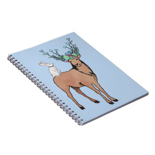 Deer and Rabbit Notebook