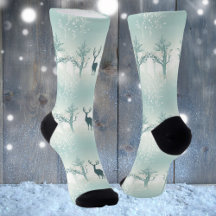 Deer and Tree Pattern